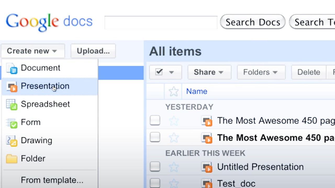 Google Demo Slam: Epic Docs Animation