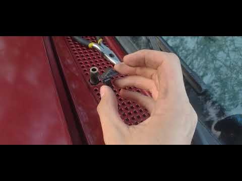 Windshield Washer Nozzle Removal 98-11 FORD RANGER