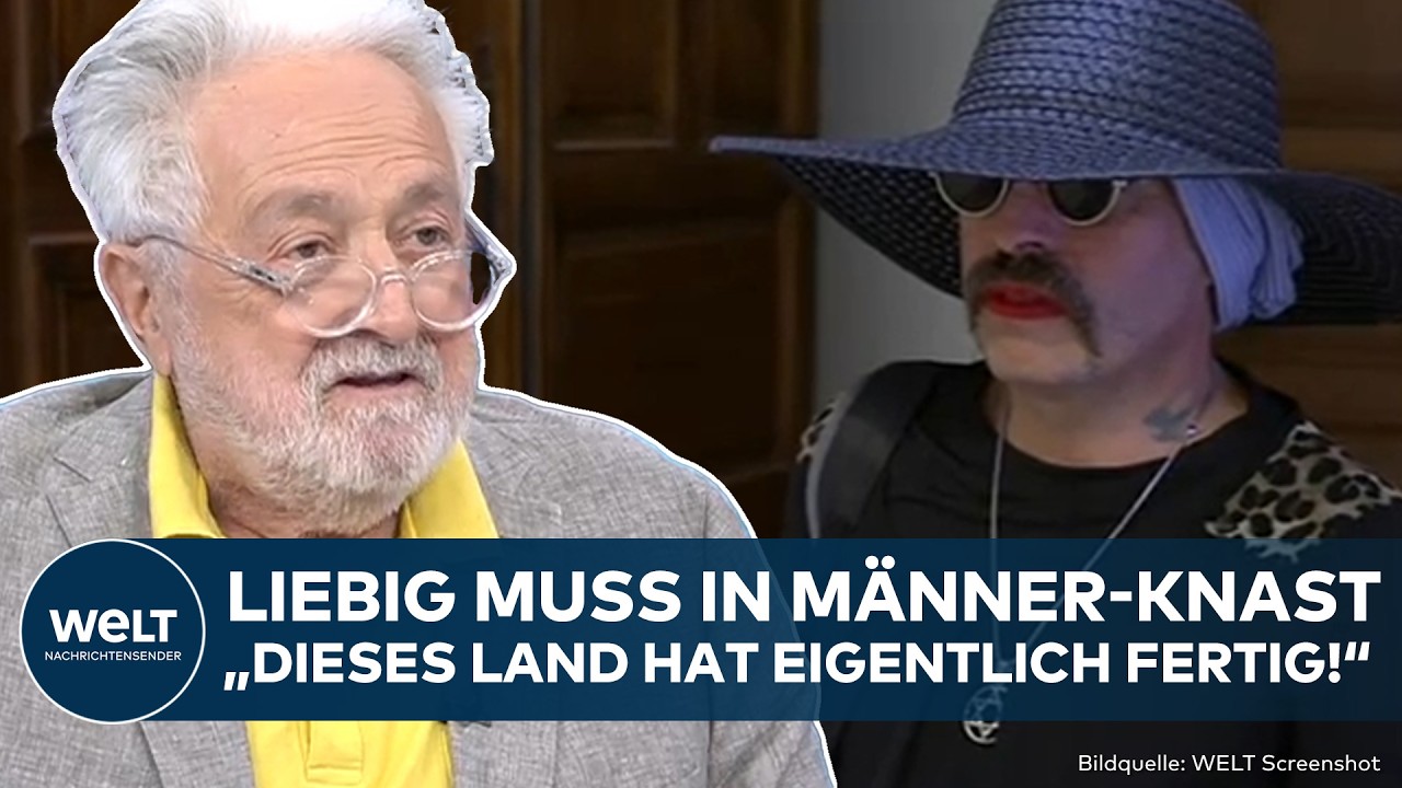 DEUTSCHLAND: Justiz-Hammer! Liebig muss ins Männer-Gefängnis! Knallharte Analyse von Broder