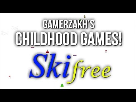 Games I Grew Up With #6 - SkiFree (DOS) [1991]