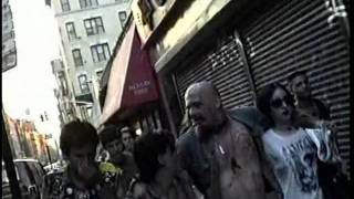 GG Allin&#39;s last video footage of his life - DVLH - (13 minutes on the streets of New York City)