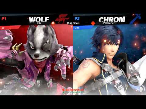 Koneistamo 18 - Ultimate Singles - Thug Finals - Pakkanen(Wolf) vs Ode(Lucina, Chrom)