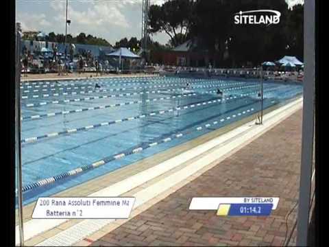 Serie 4 dei 200 Rana  Assoluti Femmine Master - 13 Memorial Andrea Bettiol