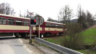 preview picture of video 'Vlak 810 na zastávce v Nišovicích'