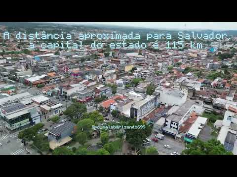SOBREVOANDO ALAGOINHAS BAHIA - NORDESTE #video #brasil #nordeste