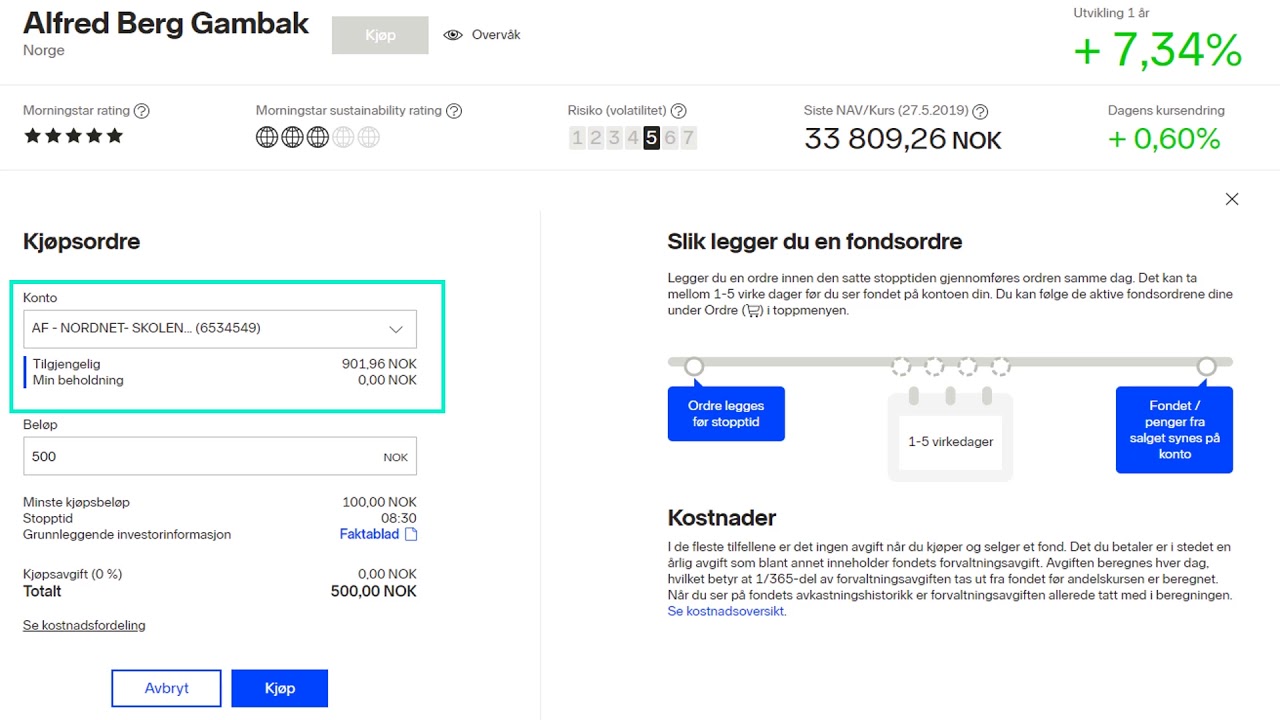 Slik kjøper du fond.