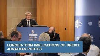 Longer-Term Implications of Brexit: Jonathan Portes
