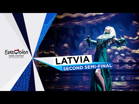 Samanta Tīna - The Moon Is Rising (LIVE) | Latvia 🇱🇻 | Second Semi-Final | Eurovision 2021