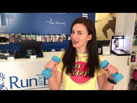 Upper body dumbbell workout for runners