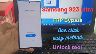 Samsung S23 ultra Frp bypass || Easy method || Unlock tool
