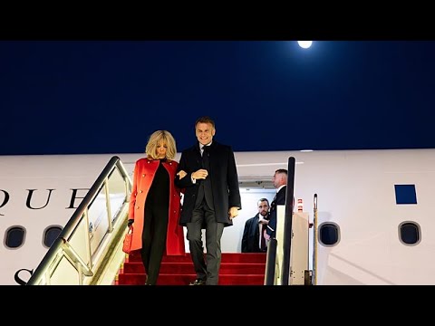 Macron welcomed in China for talks with Xi on trade ties and the war in Ukraine