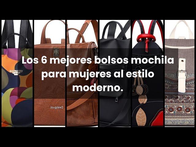 Vídeo relacionado con SKPAT - Bolso Mochila Mujer Elegante Tipo Casual Moderna Para Vestir Mochilas Mujer Estilo Urbano Mochila Negra Mujer Pequeña Ideal Para Uso Diario, Taupe