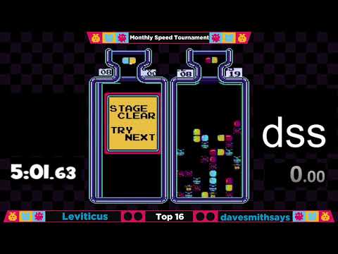 DrMC Speed Monthly May 2021 - Leviticus vs. davesmithsays - Round 1