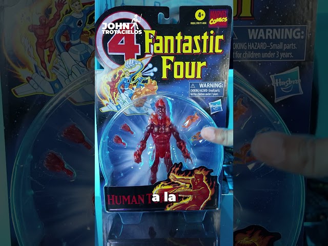 Vídeo relacionado con Figura Marvel Los 4 fantásticos Firelord colección Retro - Figura 4 fantásticos - Licencia Oficial