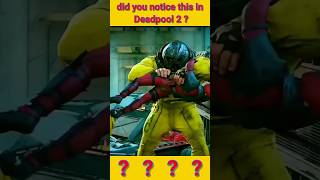 did you notice this in Deadpool 2. hidden details in MCU movies #shorts #avengers  #marvel