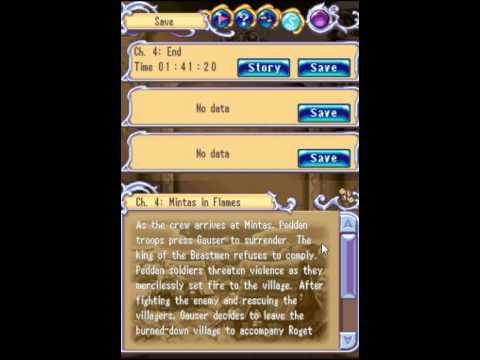 Heroes of Mana Nintendo DS