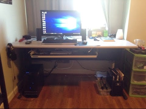 My Gaming/Editing Room/Desk Tour/Setup! (Summer 2016)