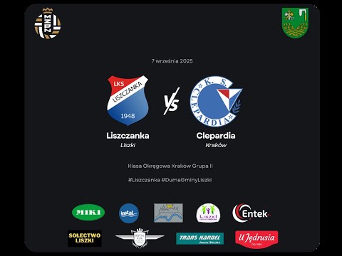 Liszczanka Liszki - Clepardia Kraków (7.09.2025) - skrót meczu