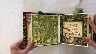 Graphic45 Nature Sketchbook Mini Album Kit - Now available!