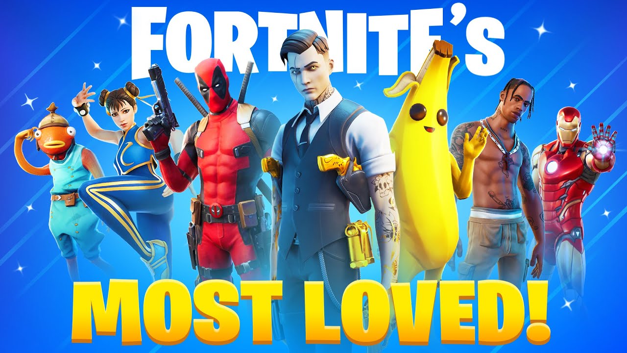 Fortnite's MOST LOVED Skins OF ALL TIME!