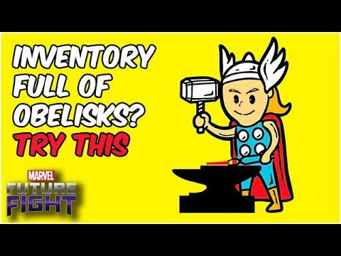 How NOT to Waste Gear When Making 6* Obelisks! - Marvel Future Fight