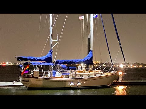 1979 Shannon 38 blue water sailboat tour @sailarmandina