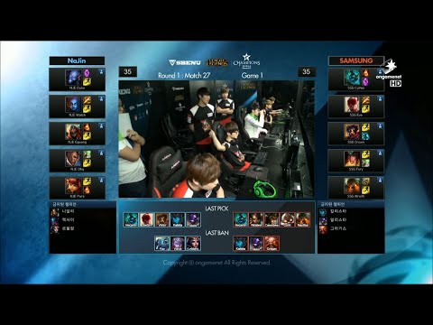 NJE vs SSG Game 1 Highlights - NAJIN E-MFIRE vs SAMSUNG GALAXY - W4 LCK Champions Korea Summer 2015