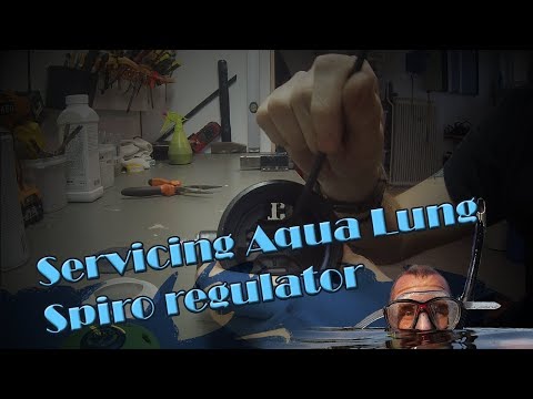 Aqua Lung Spiro safe 2nd regulator service