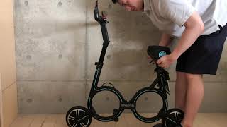 日本走行バージョンの折りたたみ方と開き方をご紹介