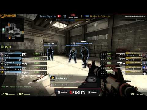 NiP vs.Dignitas | Viertelfinale, Gfinity G3 Lan | de_cache Map 1