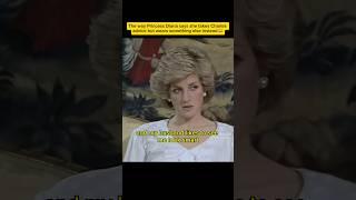 The way Princess Diana says she takes Charles advice but wears something else instead😂
