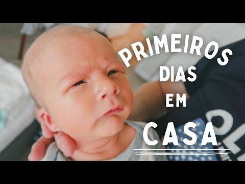 PRIMEIROS DIAS EM CASA| PRIMEIRO BANHO DO BEBÊ| NOSSA VIDA COMO PAIS DE TRÊS