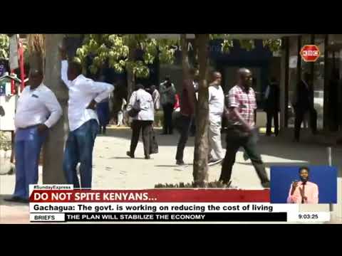 Dp  Rigathi Gachagua warned public servants to desist from  insensitive talk