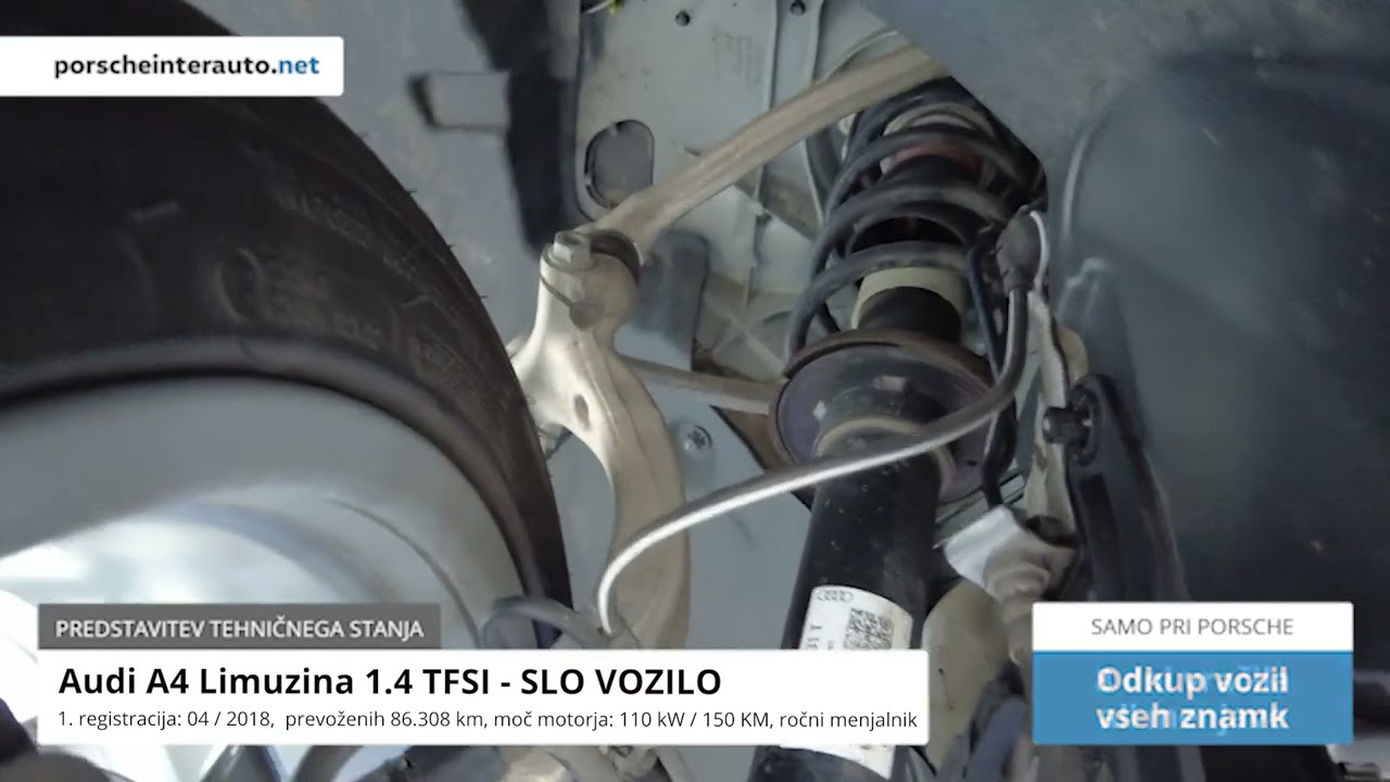 Audi A4 Limuzina 1.4 TFSI S-LINE Edition SLO VOZILO