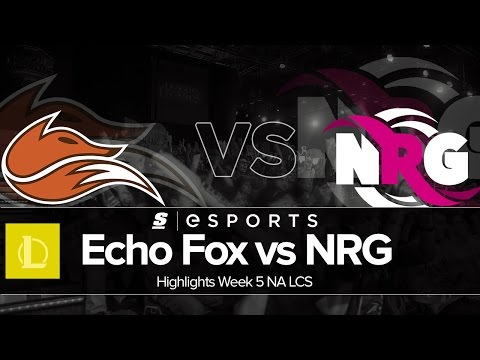 Highlights: FOX vs NRG (NA LCS Summer W5D3 Full Series)