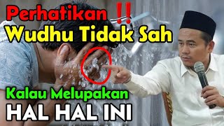 Download lagu HATI HATI ‼️ Begini Syarat Sah Nya Wudhu Jangan Sampai Lalai - KYAI TOHA ABRORI mp3