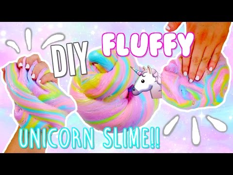 DIY FLUFFY UNICORN SLIME | How To Make Fluffy Slime BEST RECIPE | Unicorn Slime!! Video