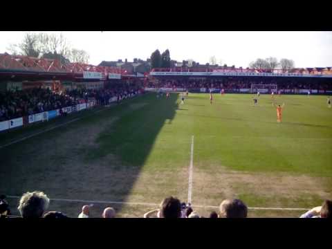 Accrington 1-1 Grimsby, Scott Vernon injury