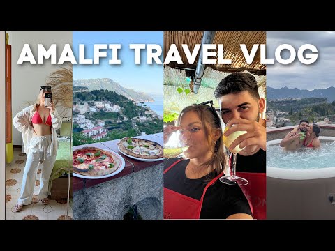 AMALFI ITALY TRAVEL VLOG: hilarious cooking class, yummy food, amazing villa tour & MORE🍷🍝