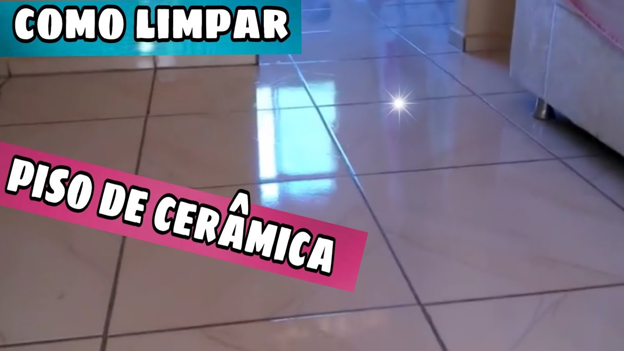 👉COMO LIMPAR | DAR BRILHO EM PISO DE CERAMICA | DICA FÁCIL POR CASA LIMPA