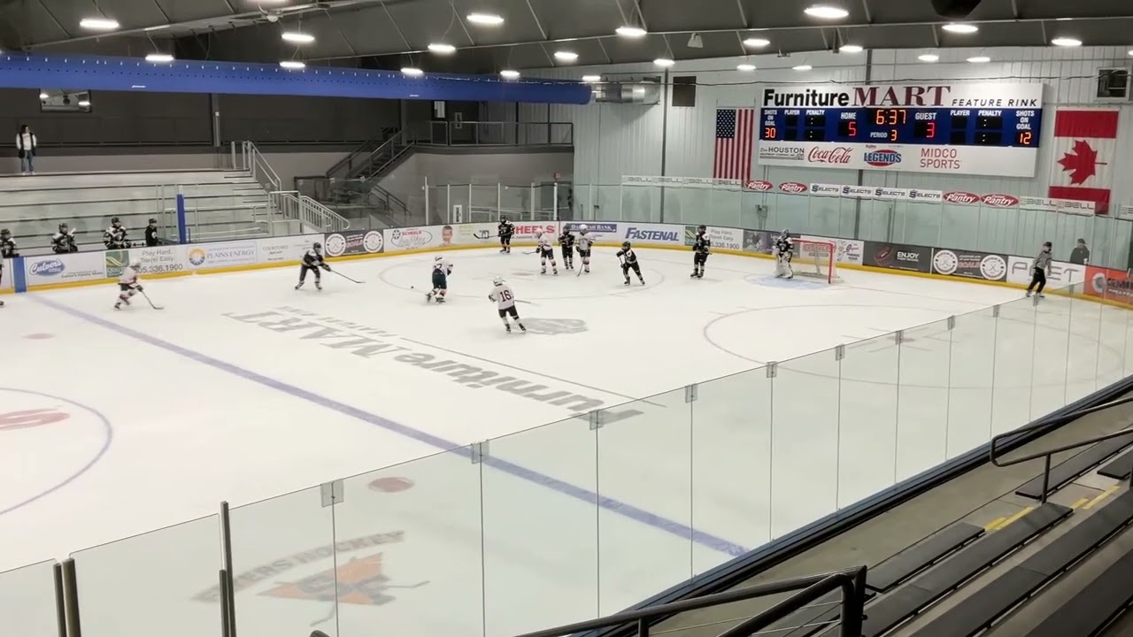 Game 25 Sioux Falls 6-3: Parker scores assisted by Easton and Anthony