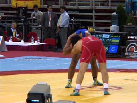 SWWC2013 / Jamaladdin MAGOMEDOV - Alen Zaseev (UKR) - FS 120 kg, 1/4 final match