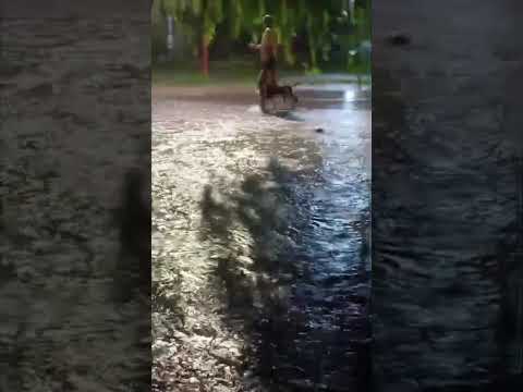 Fuerte temporal en Reconquista, Santa Fe causo anegamientos en distintos sectores 14/04/26