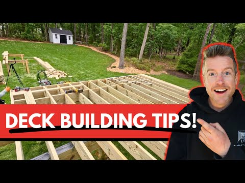 Framing a Deck: Pro Crew Shows Every Step