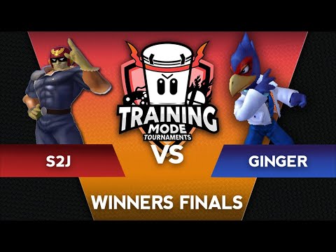 Training Mode Tournaments #4 Ginger (Falco) vs. S2J (Falcon) - SSBM Winners Finals - Melee