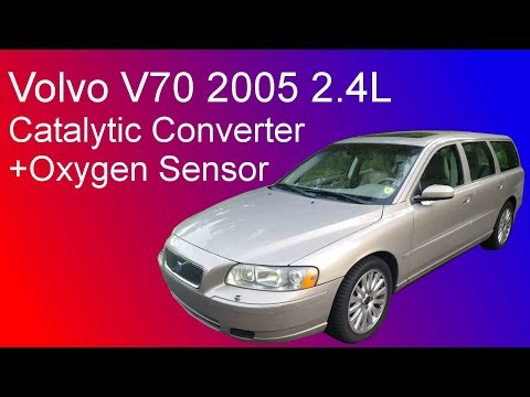 Volvo V70 2.4 Catalytic Converter and O2 Sensor Replacement