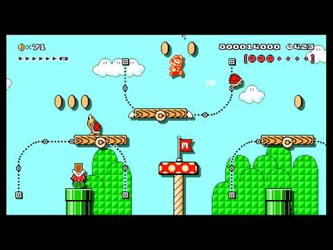 Paratroopa Heaven by Semako - SUPER MARIO MAKER - NO COMMENTARY 1bf