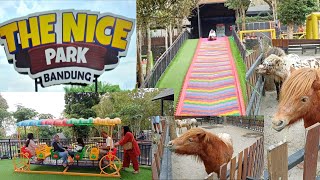 Download lagu THE NICE PARK BANDUNG | TOURIST ATTRACTIONS IN BANDUNG | MINI ZOO | RAINBOW SLIDE | derasfhi family mp3