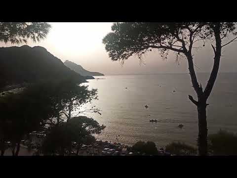 Boucghal Beach Scene Mediterranean Algeria