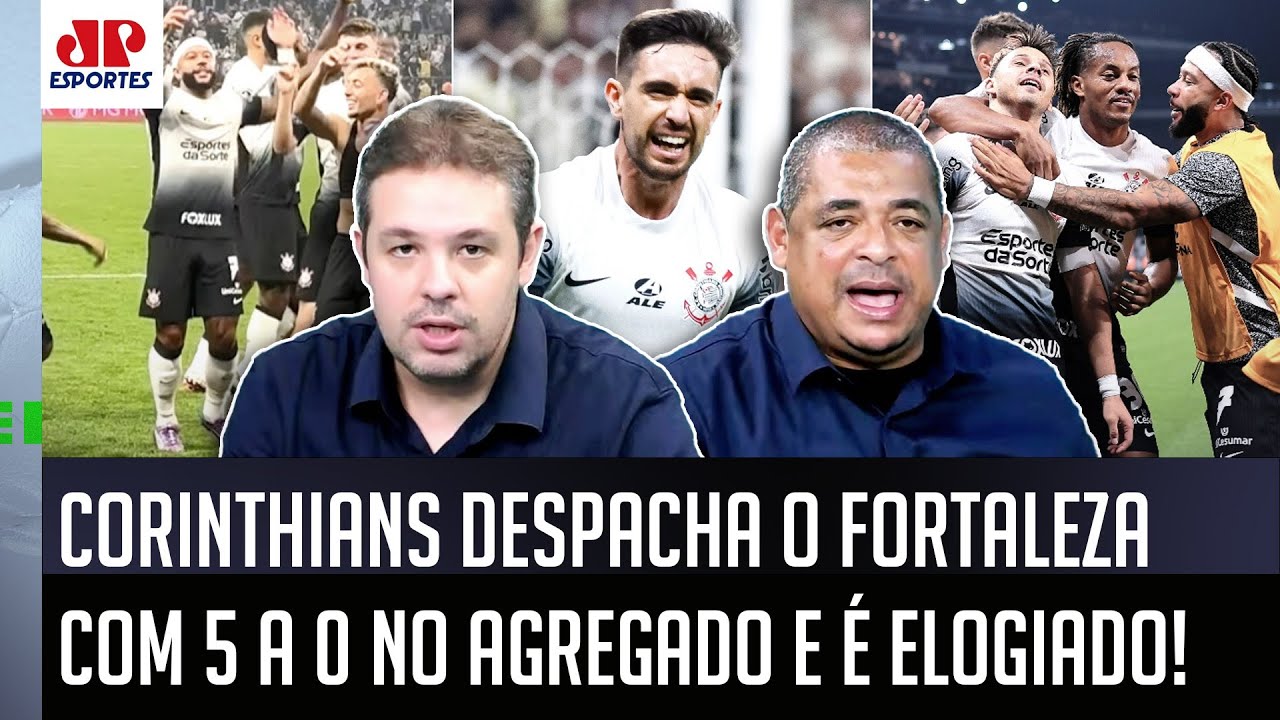 "Nós NÃO PODEMOS MENOSPREZAR o que o Corinthians FEZ! NÃO É BANAL!" Timão ELIMINA o Fortaleza!